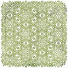 BasicGrey - Eskimo Kisses Collection - Christmas - Doilies - 12 x 12 Die Cut Paper - Green