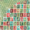BasicGrey - Evergreen Collection - Christmas - 12 x 12 Double Sided Paper - Holly Jolly