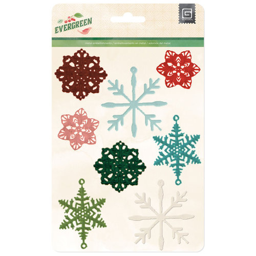 BasicGrey - Evergreen Collection - Christmas - Metal Shapes