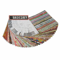 BasicGrey - 48 Piece Assorted Paper Pack