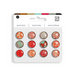 BasicGrey - Notions Collection - Glazed Buttons - Crimson