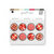 BasicGrey - Notions Collection - Stitched Buttons - Crimson