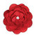 BasicGrey - Notions Collection - Fabric Flowers - Delightful Blossom - Crimson
