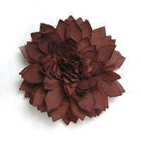 BasicGrey - Notions Collection - Fabric Flowers - Delicate Blossom - Truffle