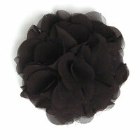 BasicGrey - Notions Collection - Fabric Flowers - Bounce Blossom - Noir