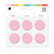 BasicGrey - Notions Collection - Yummy Buttons - Large Resin Buttons - Blush