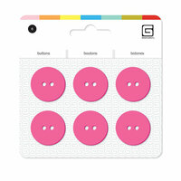 BasicGrey - Notions Collection - Yummy Buttons - Large Resin Buttons - Berry