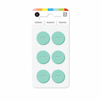 BasicGrey - Notions Collection - Yummy Buttons - Small Resin Buttons - Eggshell