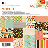 BasicGrey - Hipster Collection - 6 x 6 Paper Pad