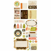 BasicGrey - Hipster Collection - Cardstock Stickers - Titles