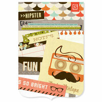 BasicGrey - Hipster Collection - Journaling Cards - Snippets