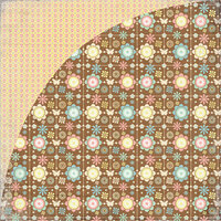 BasicGrey - Hopscotch Collection - 12 x 12 Double Sided Paper - Penny Candy