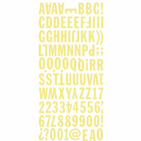 BasicGrey - Hopscotch Collection - Mini Monogram Stickers