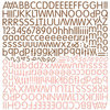 BasicGrey - Hopscotch Collection - 12 x 12 Alphabet Stickers