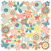 BasicGrey - Hopscotch Collection - 12 x 12 Die Cut Paper - Doilies