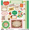 BasicGrey - Herbs and Honey Collection - 12 x 12 Cardstock Stickers - Elements