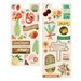 BasicGrey - Herbs and Honey Collection - Self Adhesive Chipboard - Shapes
