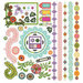 BasicGrey - Indie Bloom Collection - 12 x 12 Element Stickers - Shapes