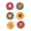 BasicGrey - Indie Bloom Collection - Fabric Stickers - Circle