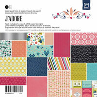BasicGrey - J'Adore Collection - 6 x 6 Paper Pad