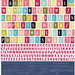 BasicGrey - J'Adore Collection - 12 x 12 Cardstock Stickers - Alphabet