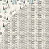BasicGrey - Juniper Berry Collection - Christmas - 12 x 12 Double Sided Paper - Garland