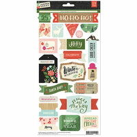 BasicGrey - Juniper Berry Collection - Christmas - Title Stickers