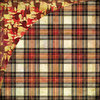 BasicGrey - Jovial Collection - 12 x 12 Double Sided Paper - Tartan Plaid