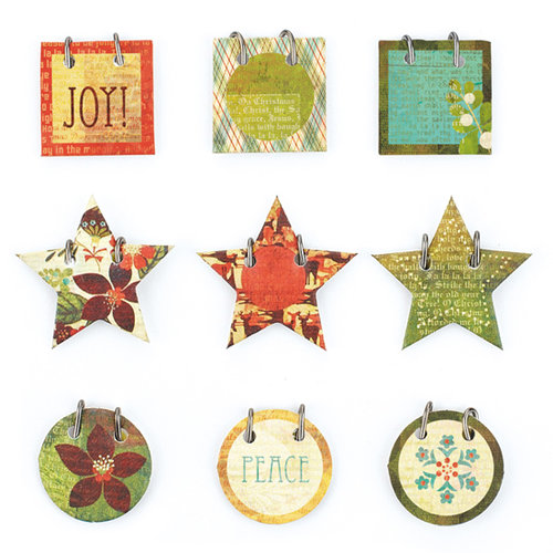 BasicGrey - Jovial Collection - Small Details - Decorative Stickers - Fasteners