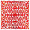 BasicGrey - June Bug Collection - Doilies - 12 x 12 Die Cut Paper - Tablecloth - Red