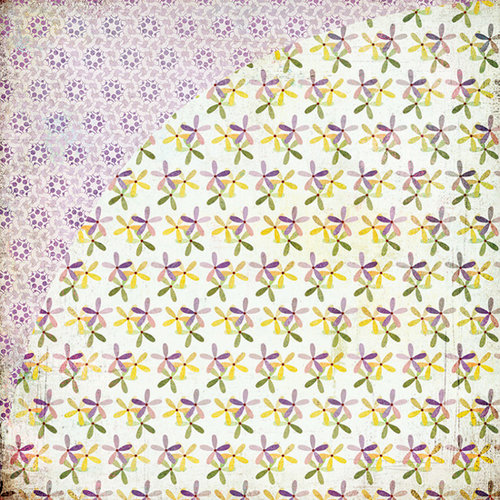 BasicGrey - Kioshi Collection - 12 x 12 Double Sided Paper - Lily Child, CLEARANCE