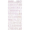 BasicGrey - Kioshi Collection - Mini Monogram Stickers, CLEARANCE