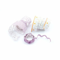 BasicGrey - Kioshi Collection - Doilies - Self Adhesive Ribbon, CLEARANCE