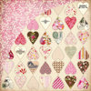 BasicGrey - Kissing Booth Collection - 12 x 12 Double Sided Paper - Heartbreaker