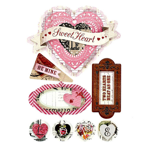 BasicGrey - Kissing Booth Collection - Layered Stickers - Banner