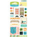 BasicGrey - Knee Highs and Bow Ties Collection - Cardstock Stickers - Titles - Bow Ties