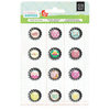 BasicGrey - Knee Highs and Bow Ties Collection - Bottle Cap Stickers - Knee Highs