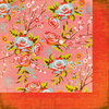 BasicGrey - Konnichiwa Collection - 12 x 12 Double Sided Paper - Jasmine Tea