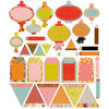 BasicGrey - Konnichiwa Collection - Die Cut Cardstock Pieces