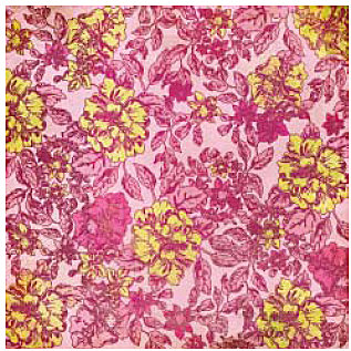 BasicGrey - Lemonade Collection - 12 x 12 Paper - Cabbage Rose