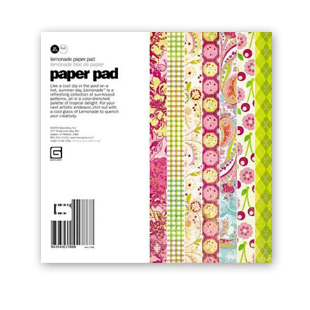 BasicGrey - Lemonade Collection - 6 x 6 Paper Pad