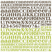 BasicGrey - Letter Stickers - LilyKate, CLEARANCE