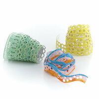 BasicGrey - Life of the Party Collection - Doilies - Self Adhesive Ribbon