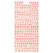 BasicGrey - Max and Whiskers Collection - Micro Monogram Stickers, CLEARANCE