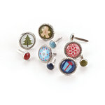 BasicGrey - Nordic Holiday Collection - Christmas - Glazed Brads BasicGrey - Nordic Holiday Collection - Christmas - Glazed Brads