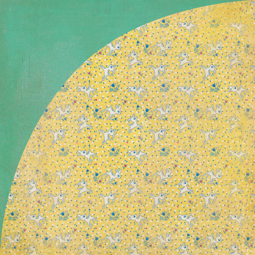 BasicGrey - Mint Julep Collection - 12 x 12 Double Sided Paper - Prudence