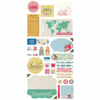 BasicGrey - Mint Julep Collection - Cardstock Stickers - Titles