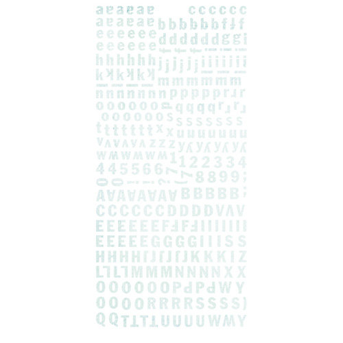 BasicGrey - Marjolaine Collection - Micro Monogram Stickers