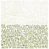 BasicGrey - Marjolaine Collection - 12 x 12 Alphabet Stickers