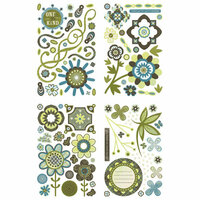 BasicGrey - Marjolaine Collection - Adhesive Chipboard - Shapes